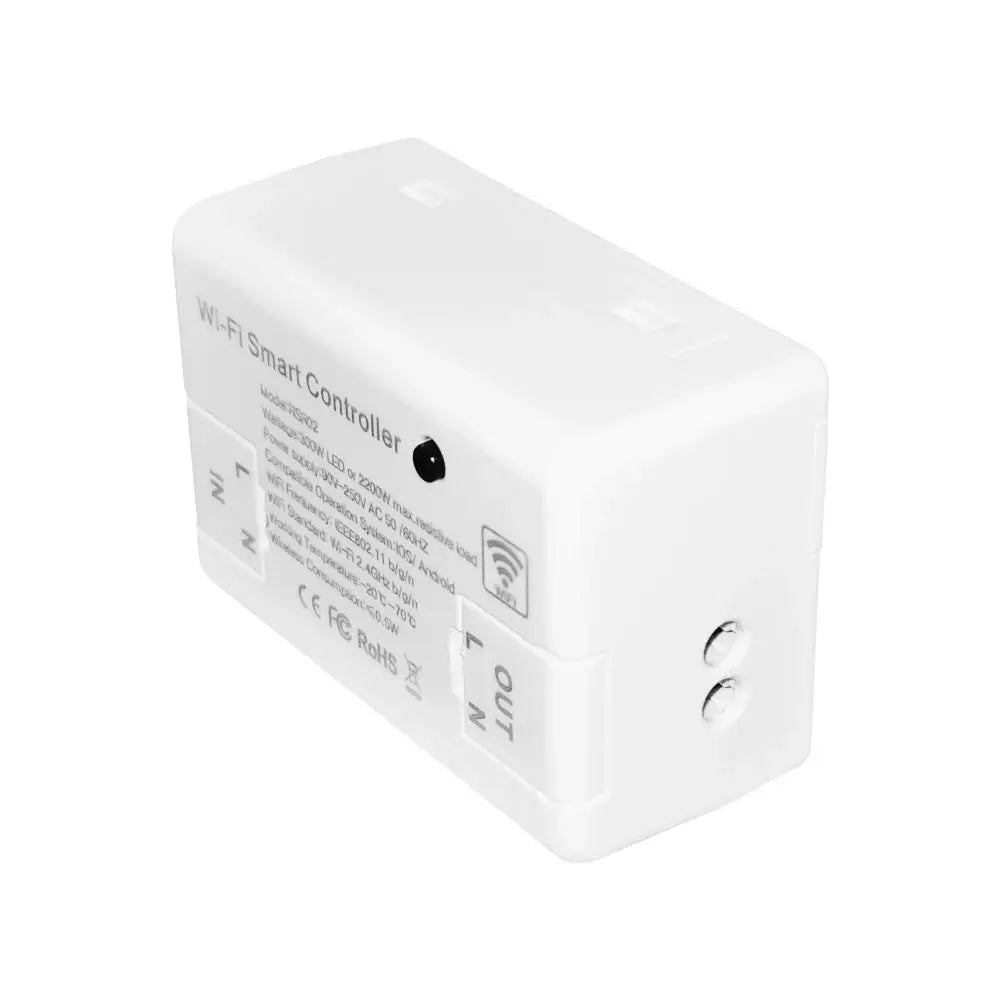 CNBINGO WiFi Smart Controller, 2200W Mini Module Wireless Switch for Most Appliances, Smart Light Switch Work with Alexa/Google Home Smart Life App Control Timer Switch (Pack of 2) - Imported from UK