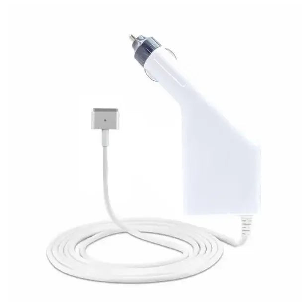 Apple 85W Car Charger for MacBook iPhone iPad, 20V 4.25A 5 Pin T Style MagSafe 2 Car Charger with 1 USB Port - Imported from UK