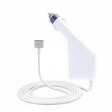 Apple 85W Car Charger for MacBook iPhone iPad, 20V 4.25A 5 Pin T Style MagSafe 2 Car Charger with 1 USB Port - Imported from UK