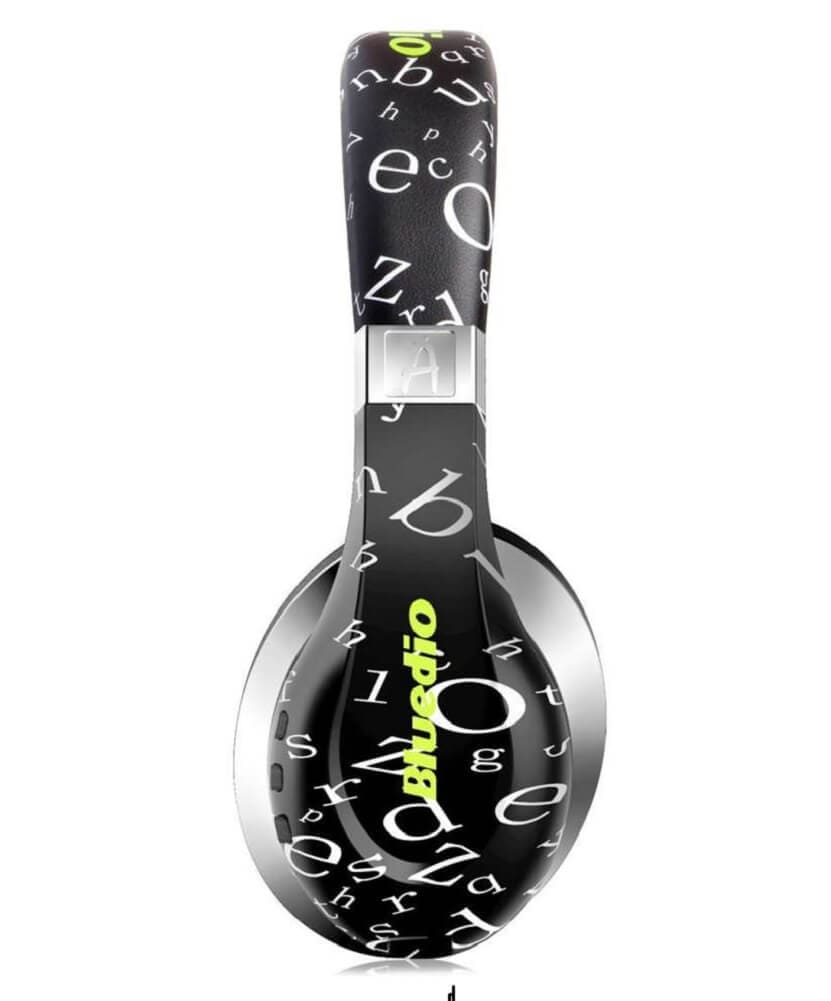 Bluedio A (Air) Stylish Wireless Bluetooth 4.1 Headphones with Mic - Imported from UK