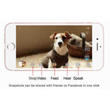 SKYMEE Petalk AI II Pet Camera Automatic Pet Treat Dispenser, WiFi Full HD 1080P Camera, Night Vision, Two-Way Audio, Motion Detection - Imported from UK