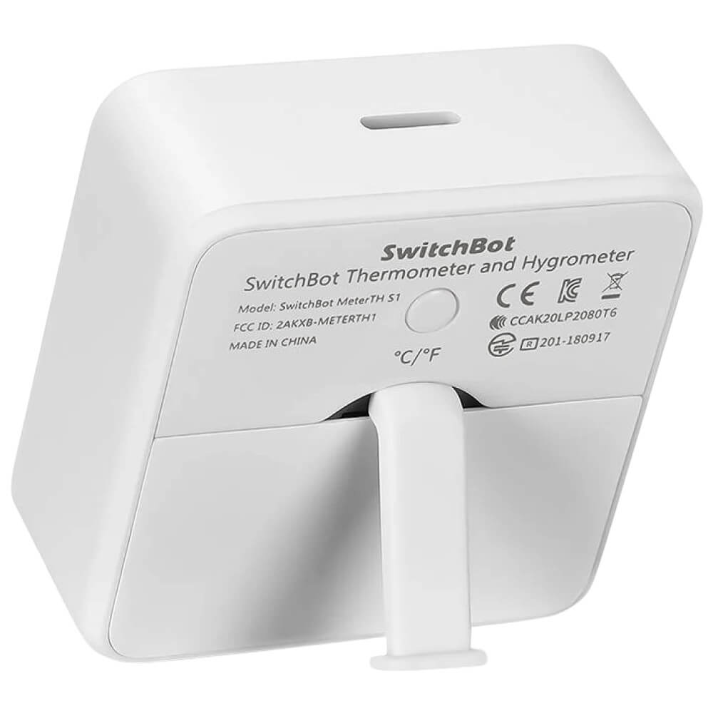 SwitchBot Thermometer & Hygrometer, Wireless Temperature & Humidity Sensor for Smart Home - Imported from UK