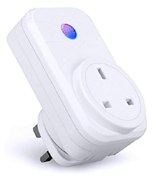 WiFi Smart Socket (Pack of 2) 10A UK Plug, iOS Android App Remote Compatible with Alexa, Google Home, IFTTT Control for Home Automation - Imported from UK