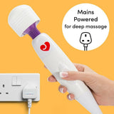 Lovehoney Classic Magic Wand Vibrator Massager - Imported from UK