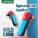 UGREEN Bluetooth5.0 Audio 3.5mm Transmitter for Nintendo Switch - Imported from UK
