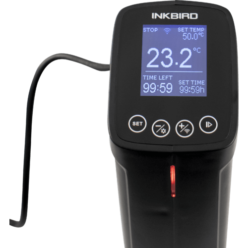 Inkbird ISV-100W WiFi Sous Vide Cooker,  1000W Precise Temperature & Time Control with Fast Heating, Smart Wireless Immersion Circulator - Imported from UK