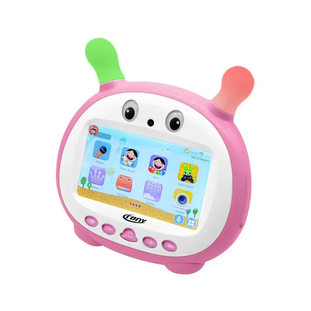 CRONY J8 iPad K79 Android Quad Core 7" Touchscreen Tablet with Mic for Kids with 1GB RAM 16GB ROM 2MP Camera 3D Speaker 4000mAh Battery Original WiFi, A Full Kids Learning System - Imported from UK