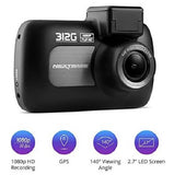 Nextbase 312GW Full HD 1080P 2.7" Screen In-Car Dash Camera with 140° Viewing Angle WiFi & GPS, Night Vision Automatic & Loop Recording (Amazon Container Product Without Box) - Imported from UK