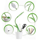 LED Desk/Table Lamp, Touch Control with 3 Brightness Levels & Pen Holder (Container Product as it is, No Warranty, No Guarantee, No Return, No Exchange) - Imported from UK