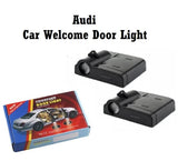 Car Door Ghost Shadow Welcome Light, 2 pcs Projector LED Logo Light for Audi Cars - Imported from UK