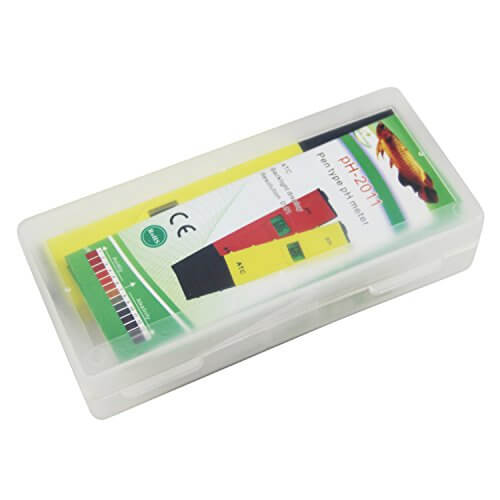 THZY High Accuracy Pocket Size pH Meter with ATC, Backlight LCD 0-14 pH Measurement Range, 0.01 Resolution Handheld pH Pen Tester - Imported from UK