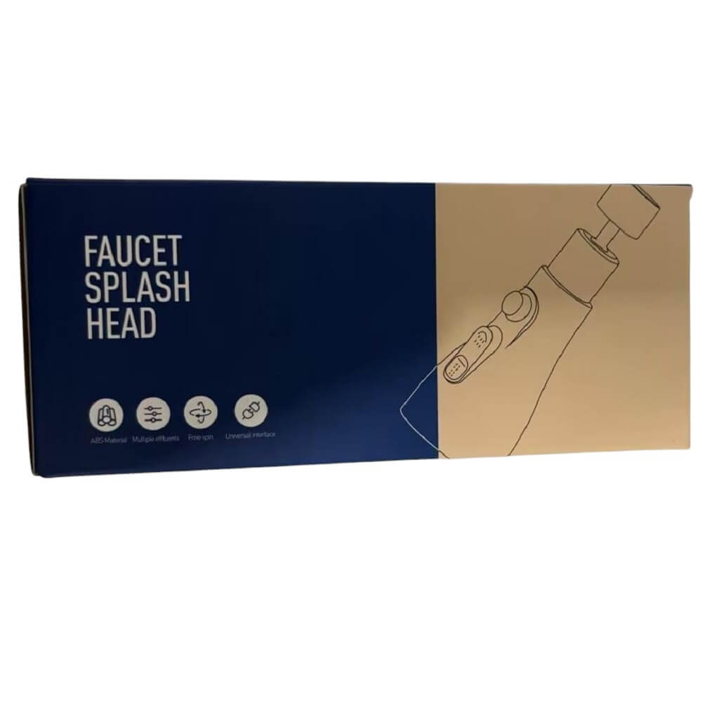 Faucet Splash Head, Rotating Tap Aerator, Tap Extension Attachment for Kitchen & Bathroom - Imported from UK