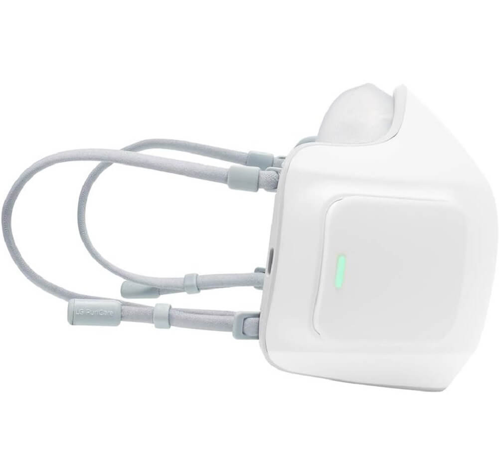 LG PuriCare Wearable Air Purifier with UV Sanitization Case, Air Purifying Mask (Made in Korea) - Imported from UK