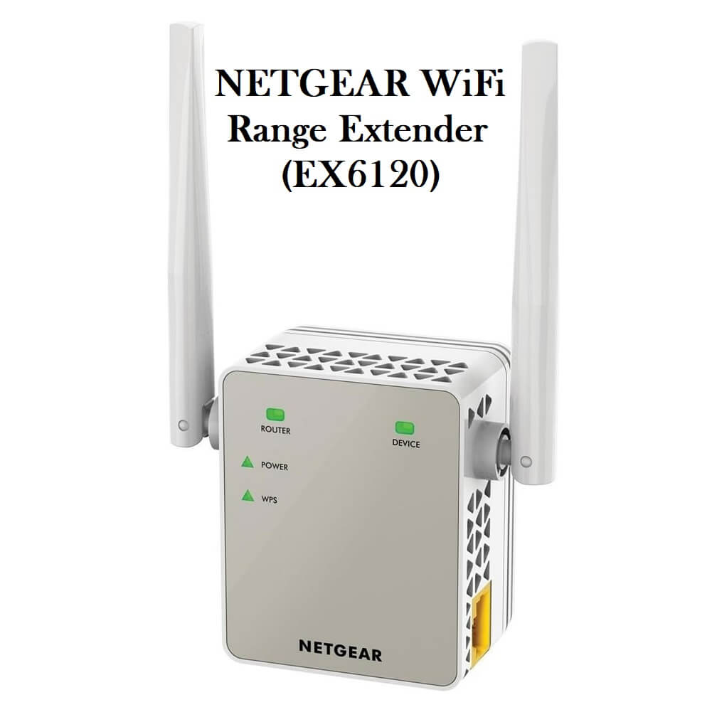 NETGEAR EX6120 Dual Band Wi-Fi Range Extender, Coverage Up to 1500 Sq Ft, AC1200 Wireless Signal Booster & Repeater Up to 1200Mbps Speed & Compact Wall Plug Design (Container Product Without Box) - Imported from UK