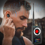 K19 Professional Anti Spy RF Camera Bug Signal Detector for Travel, Hotel, Office, & Personal Privacy Protection (Upgraded Model) - Imported from UK