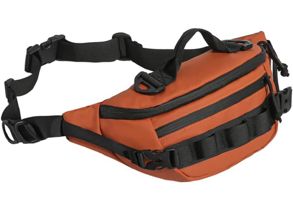 Exquisite Fishing Waist Bag Portable Waterproof Tackle Sling Bag For Outdoor Activities - Imported from UK