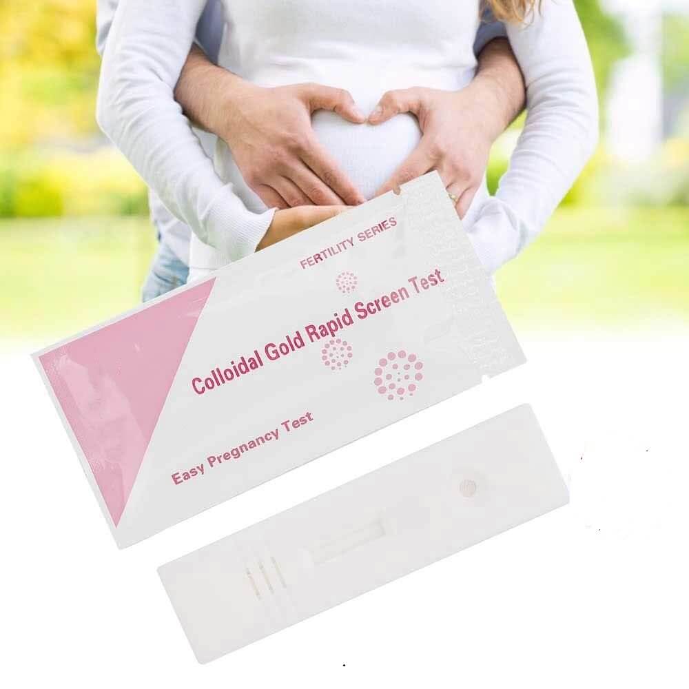 PEPECARE HCG Early Pregnancy Testing Pen, Easy Detection Pregnancy Home Testing Tool High Accuracy & Independent Packaging 5pcs (Container Product as it is, No Warranty, No Guarantee, No Return, No Exchange) - Imported from UK