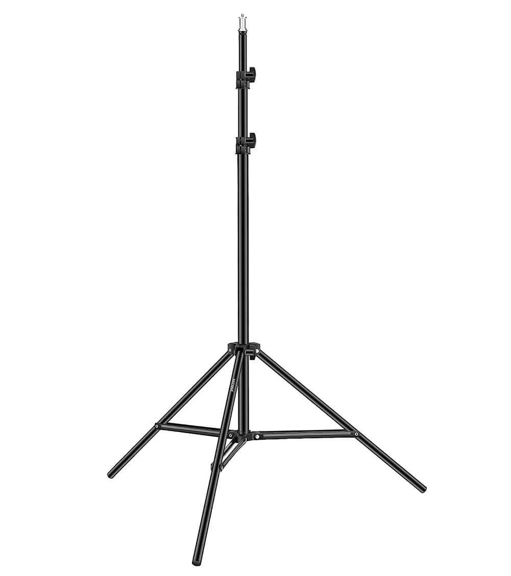 Neewer 200cm 25-22-19 Photography Light Stand, Adjustable Sturdy Tripod Stand for Reflectors, Softboxes, Umbrella, Strobe Light & Other Equipment - Imported from UK
