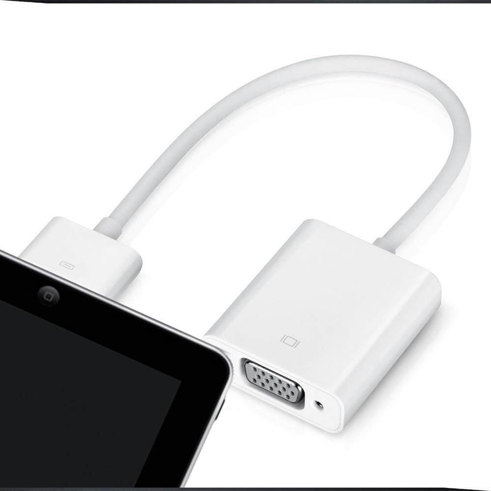 Goliton 30pin Dock Connector to VGA Cable Adapter - Imported from UK