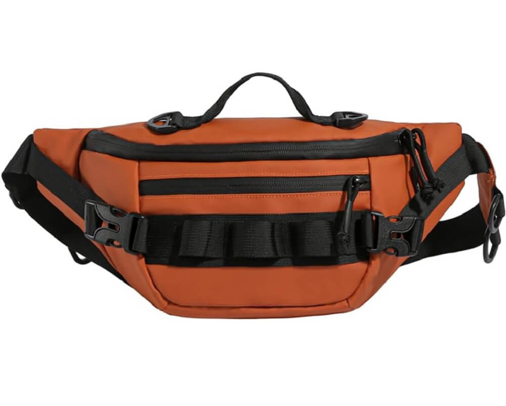 Exquisite Fishing Waist Bag Portable Waterproof Tackle Sling Bag For Outdoor Activities - Imported from UK