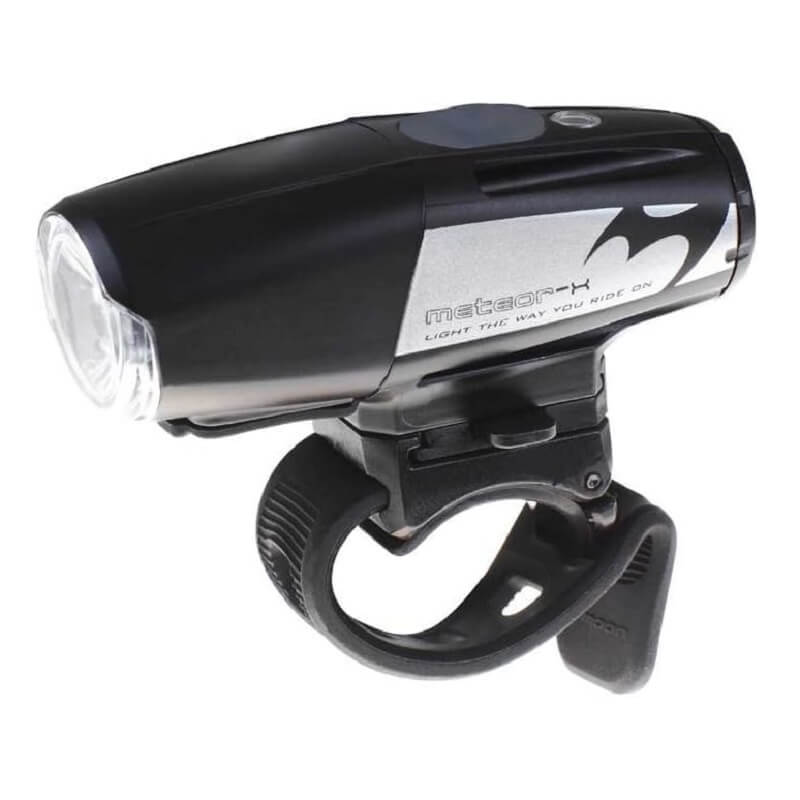 Moon Meteor-x Auto 320/450 Lumens Front Light for Bike with 25 Lumens Tail Light, USB Charging - Imported from UK