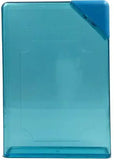 Note Book Blue Flat Water Bottle, Memo Bottle, 595ml Slim Water Bottle - Imported from UK