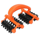 Wheel Massage Roller, Portable Full Body Massage Roller Stimulate Blood Circulation, Relieve Muscle Soreness, Muscle Recovery, Deep Tissue Massager for Legs Back & Arms (Container Product Without Box) - Imported from UK