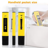 PH Meter 0-14 PH Measurement Range PH Tester, Suitable for Accurate Testing of Drinking Water, Aquariums, Swimming Pools, Hydroponics & More - Imported from UK