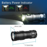 TrustFire DF30 150° Diving Photography Video Flashlight, 2350 Lumens Underwater Camera Dive Light (Container Product Without Accessories & Box) - Imported from UK