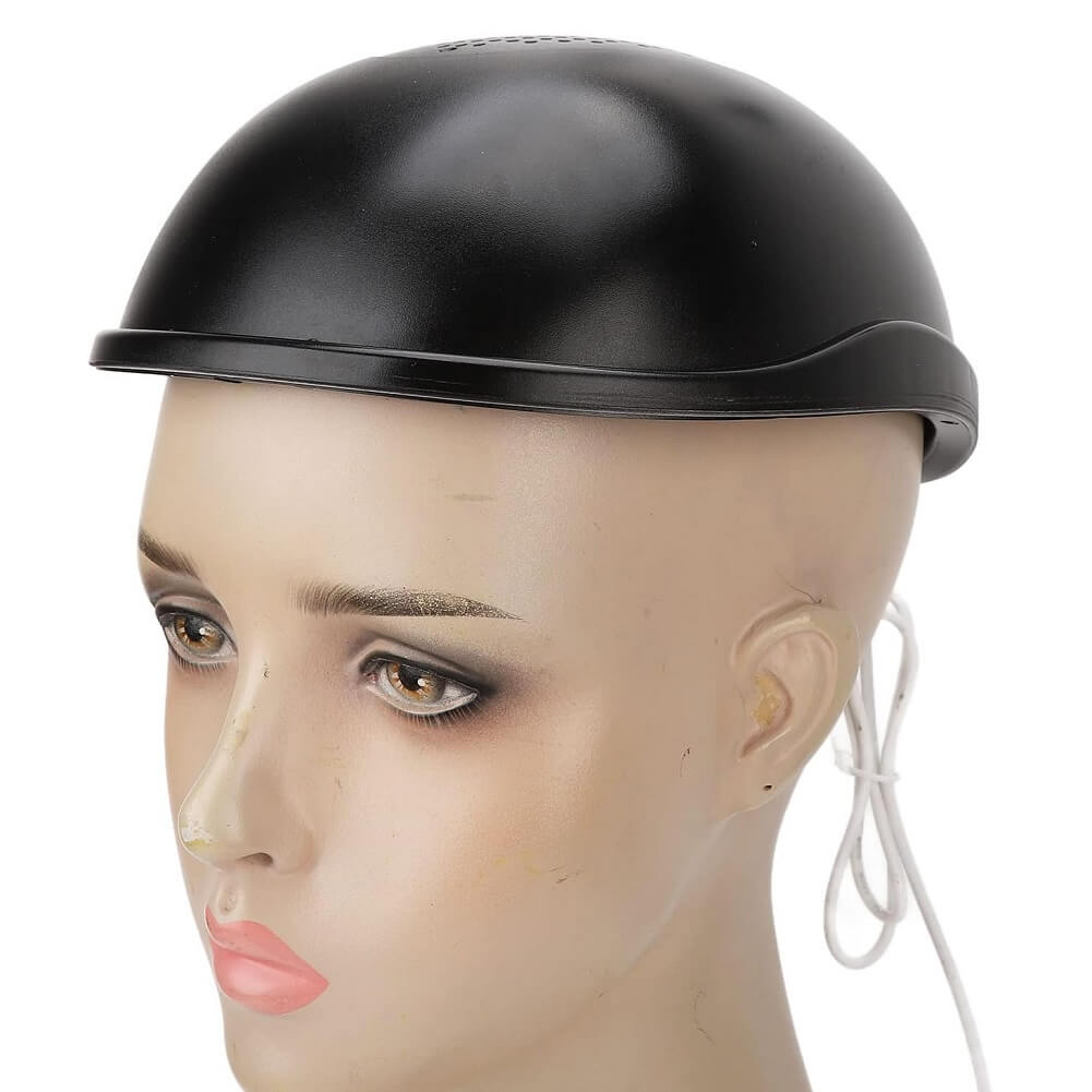 Hair Growth Helmet with 312 Lamp Beads Anti Hair Loss Hat, Red Light Therapy Hair Generator, USB Interface - (Container Product Without Box) - Imported from UK