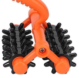Wheel Massage Roller, Portable Full Body Massage Roller Stimulate Blood Circulation, Relieve Muscle Soreness, Muscle Recovery, Deep Tissue Massager for Legs Back & Arms (Container Product Without Box) - Imported from UK