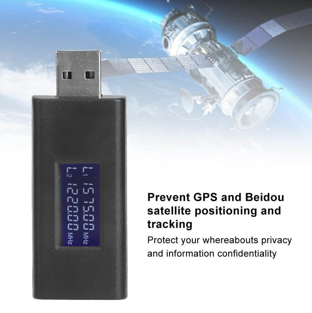 GPS Anti Tracking USB Adapter, Mini Portable Long Range Positioning Interference High Performance USB Car GPS - Imported from UK