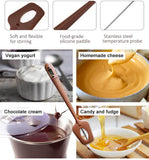 Digital Thermo Spatula LCD Display BPA Free Silicone Kitchen Aid Instant Read for Chocolate Candy Meat - Imported from UK
