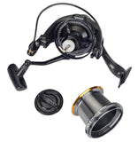 Diwa Spinning Fishing Reels, 10000 Series Freshwater/Saltwater 12 + 1 Stainless Ball Bearing 70 lb Carbon Fibre Ultra Smooth Spool Powerful Gear Fishing Reel – Imported from UK