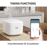CNBINGO WiFi Smart Controller, 2200W Mini Module Wireless Switch for Most Appliances, Smart Light Switch Work with Alexa/Google Home Smart Life App Control Timer Switch (Pack of 2) - Imported from UK