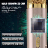 Magic Karaoke Player with Bluetooth Speaker Microphone + Mobile Power Bank - Imported from UK