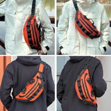 Exquisite Fishing Waist Bag Portable Waterproof Tackle Sling Bag For Outdoor Activities - Imported from UK