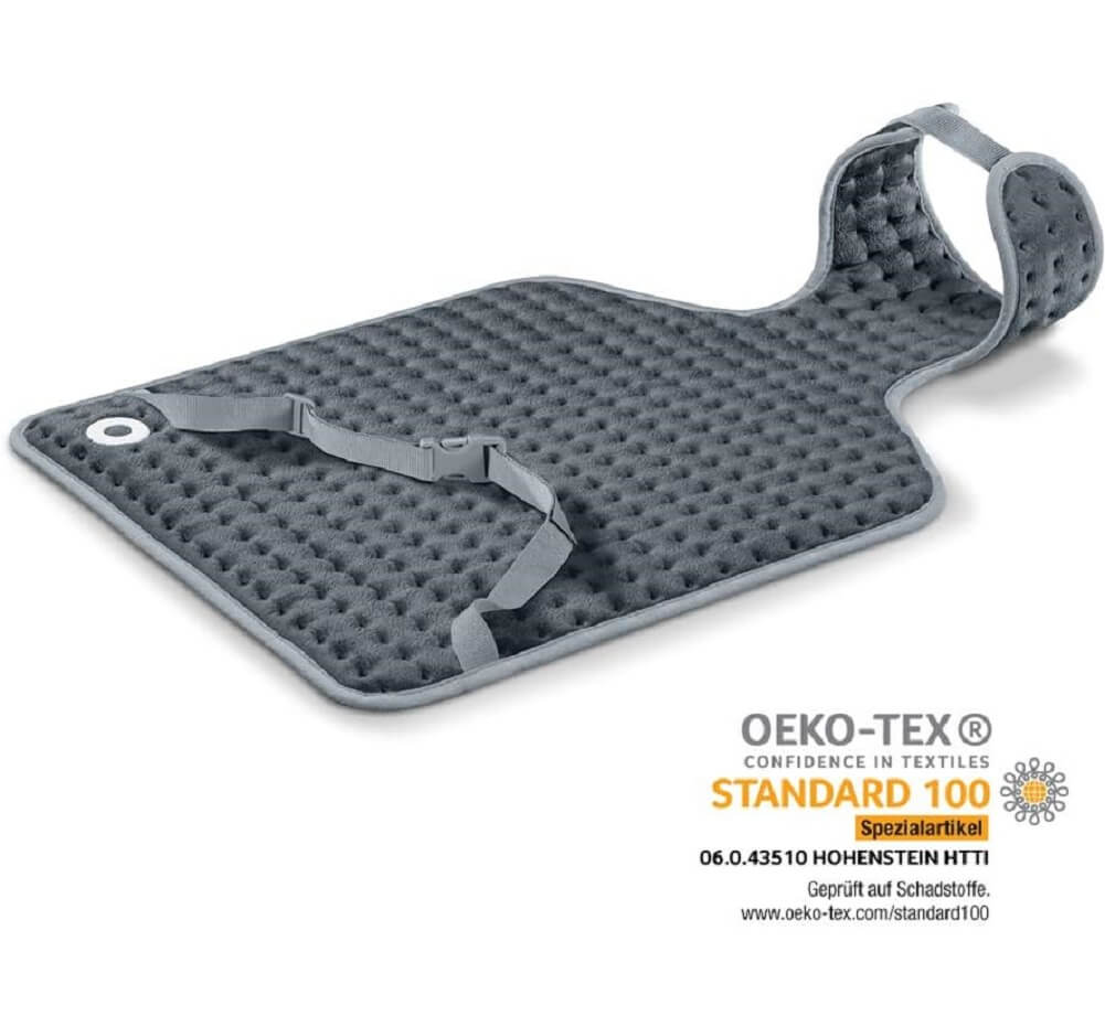 Beurer HK-53 Cosy Neck & Back Heating Pad with 3 Heating Levels 100W - Imported from UK