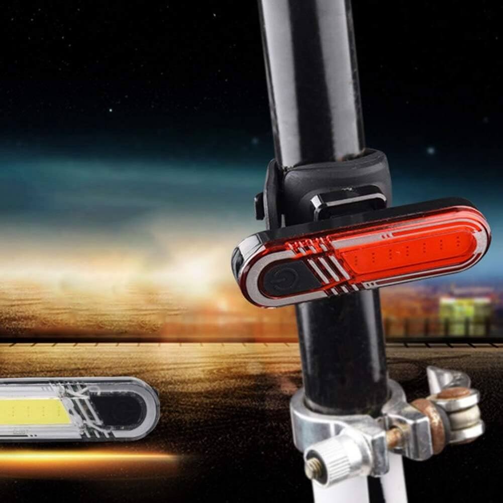 Moon Meteor-x Auto 320/450 Lumens Front Light for Bike with 25 Lumens Tail Light, USB Charging - Imported from UK