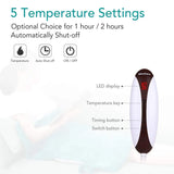 Maxkare Large Heating Pad 120W for Neck, Back & Shoulder, 24"x33" Heat Wrap with Fast-Heating & 5 Heat Settings, 2 Hours Auto Shut Off Machine Washable - Imported from UK