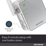 NETGEAR N300 WiFi Range Extender / Repeater Signal Booster up to 300 Mbps Covers up to 600 sq.ft & 10 devices - Imported from UK