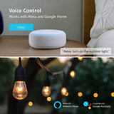 UCOMEN EU Outdoor WiFi Smart Plug Socket, Compatible with Alexa & Google Home, 16A 3680W (Pack of 4) - Imported from UK