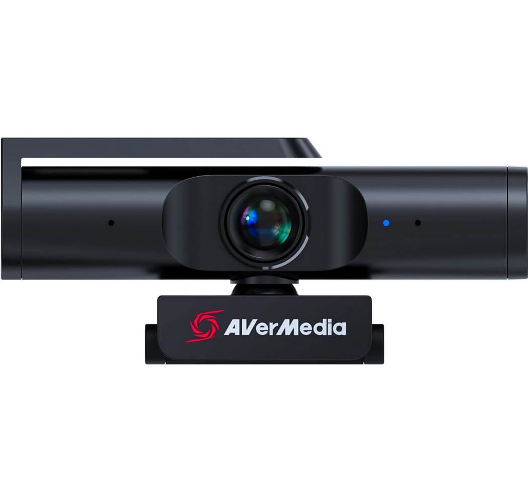AVerMedia PW513 Live Streamer 4K Ultra HD Webcam for Streaming, Gaming & Conferencing Noise Cancellation, 94° Wide Angle, Works With CamEngine, Teams, Zoom, OBS, for PC/Mac, TAA/NDAA Compliant - Imported from UK