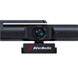 AVerMedia PW513 Live Streamer 4K Ultra HD Webcam for Streaming, Gaming & Conferencing Noise Cancellation, 94° Wide Angle, Works With CamEngine, Teams, Zoom, OBS, for PC/Mac, TAA/NDAA Compliant - Imported from UK
