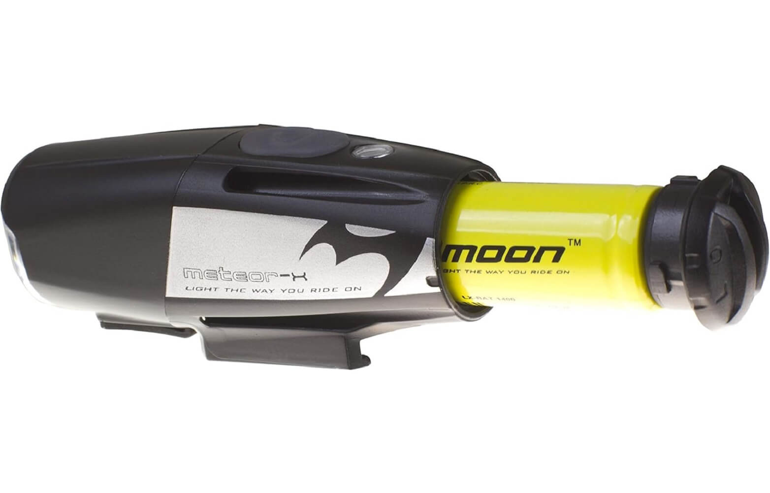Moon Meteor-x Auto 320/450 Lumens Front Light for Bike with 25 Lumens Tail Light, USB Charging - Imported from UK