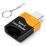 USB 3.0 OTG Type C To Micro-SD/TF Card Reader Adapter, 2TB High Speed Mini Card Reading Adapter - Imported from UK