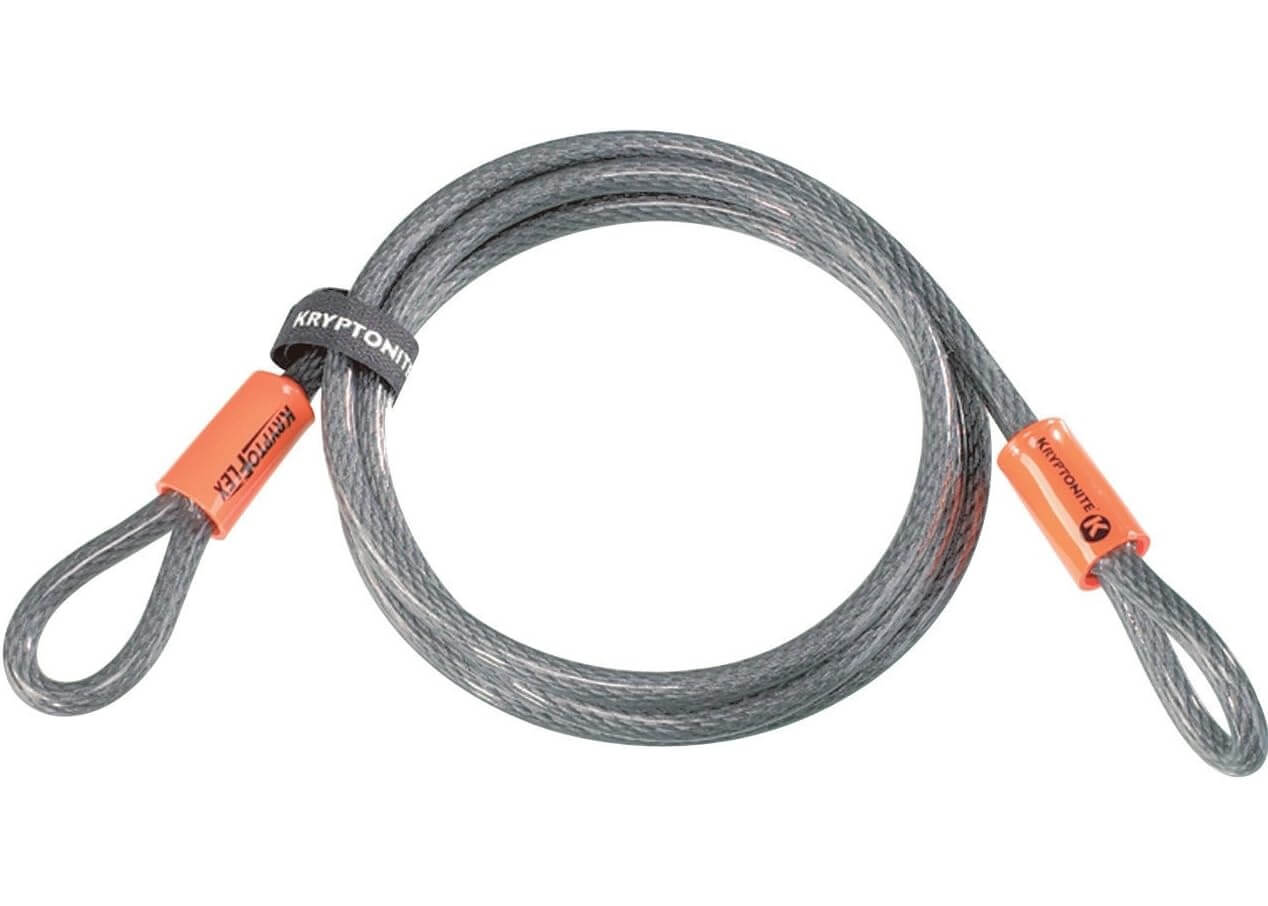 Kryptonite Kryptoflex Cable with Double Loop 1M - Imported from UK