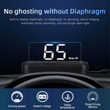 Car HUD Head up Display, G100 OBD GPS Car Electronics Projector Display, 3" Screen with Speed & Direction of Travel Information, Digital Car Speedometer Accessories For All Car/Vehicle - Imported from UK