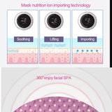 IMATE Smart Face Massager, Facial Massage Mask, 3D Magnetic Vibration Massage SPA Beauty Mask, Anti‑Wrinkle & Face Lifting Machine, A Skin Care Product - Imported from UK