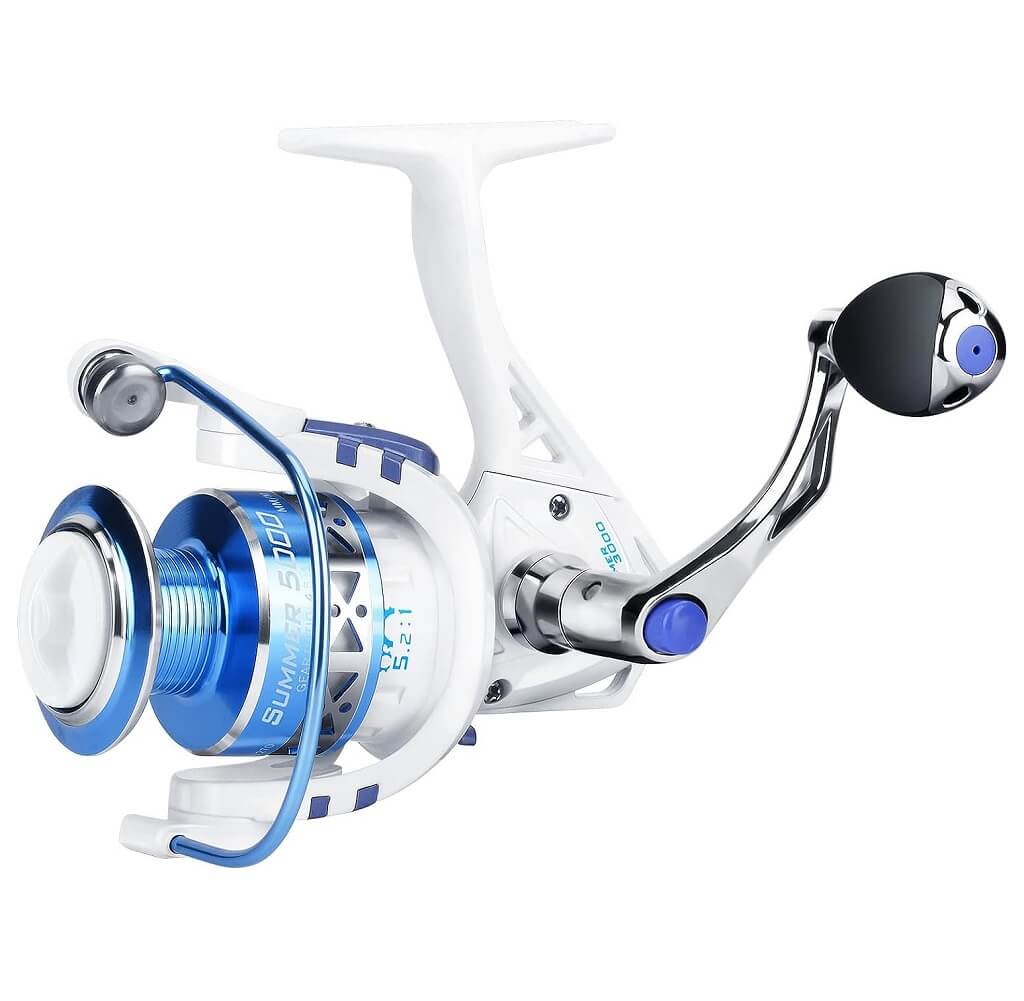 KastKing Summer 5000 Freshwater Spinning Fishing Reel, 9+1 Ball Bearings Max Drag 8KG – Imported from UK